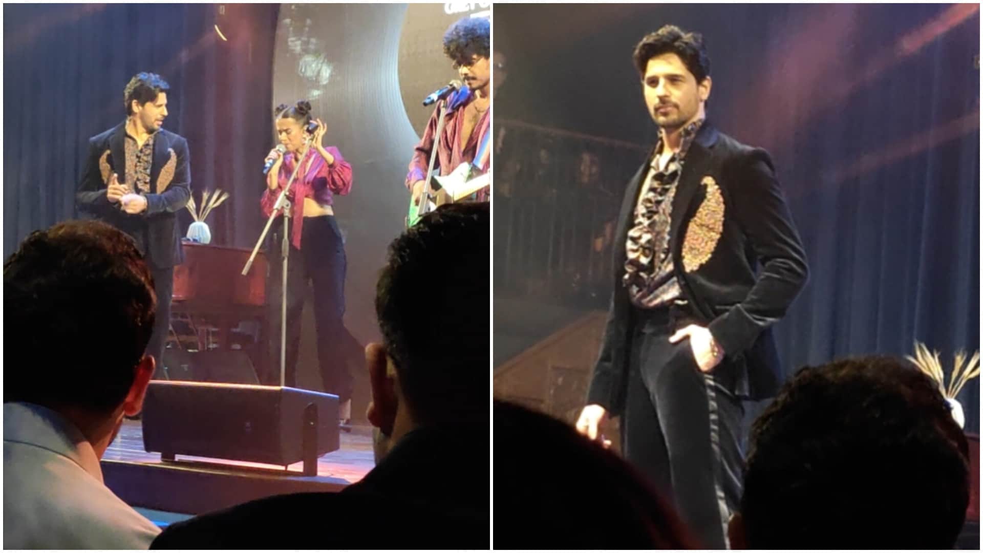 Yodha Actor Sidharth Malhotra graced the runway for designers Shantnu And Nikhil See Photos