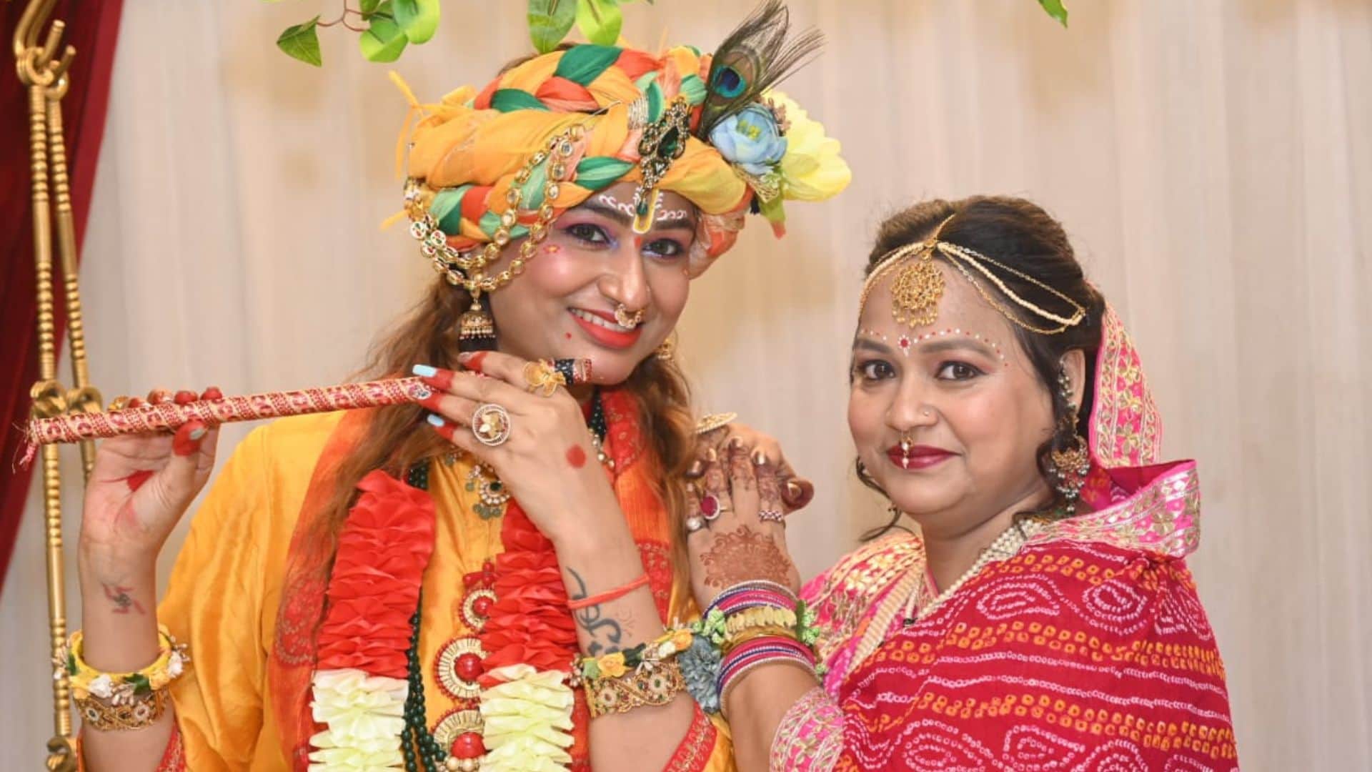 Teej celebrated in Kashi women gave cultural presentation see beautiful scene in pictures