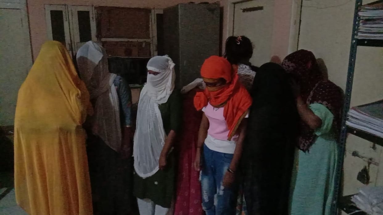 Illegal trafficking racket busted in Kundli in Sonipat, 15 women and three youths arrested