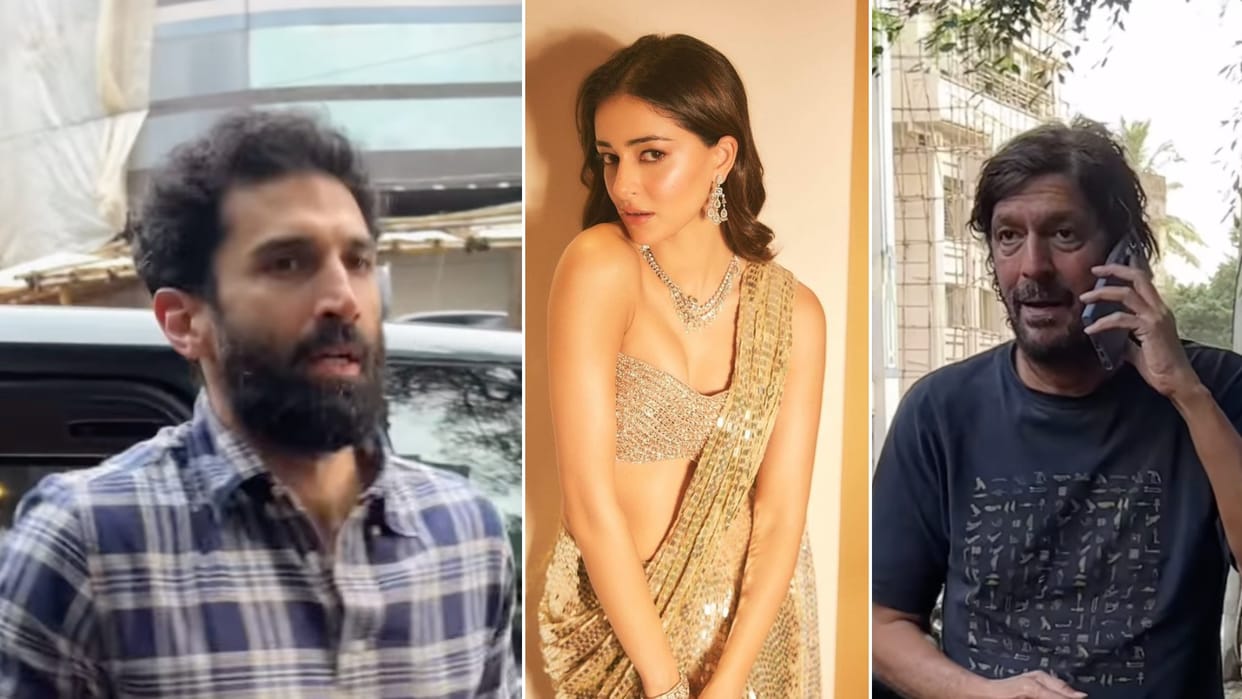 Aditya Roy Kapur Chunky Panday meet after rumour of actor split with Ananya Panday dating Walker Blanco report