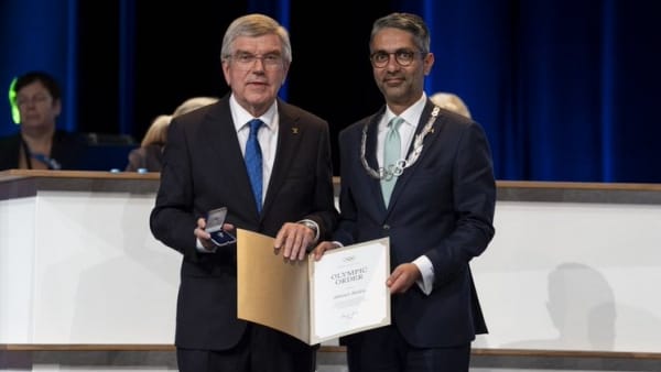 Paris Abhinav Bindra Olympic Order Honour International Olympic Committee 142nd Session Paris