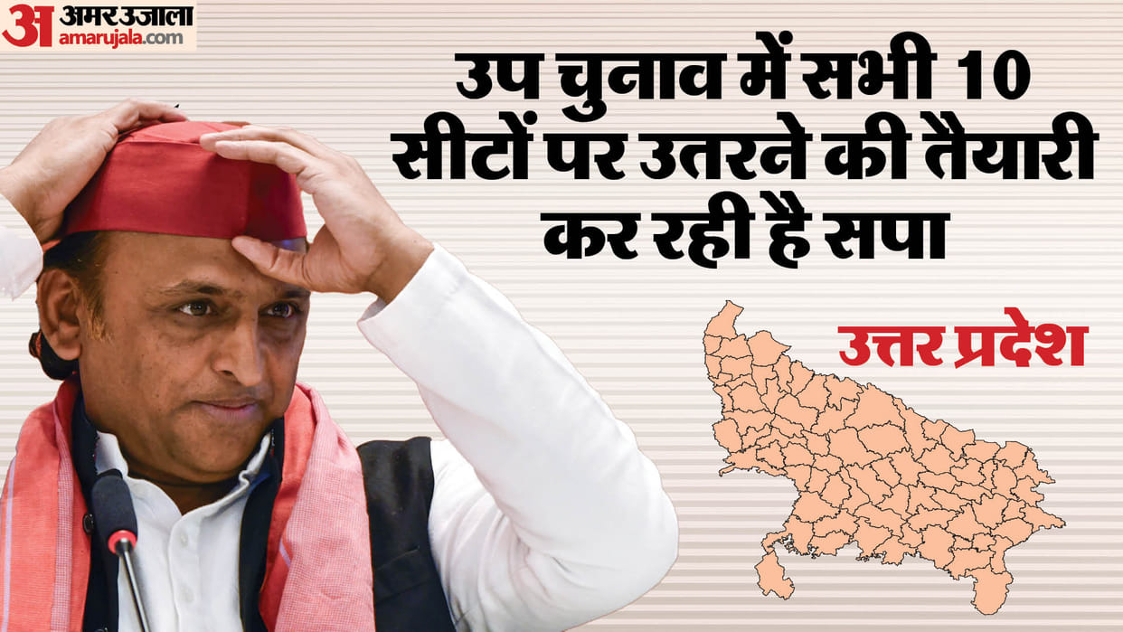 UP bypolls There is problem again regarding seats of SP  Congress in by-election matter reached Delhi