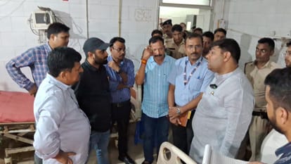 Bihar News: RJD MLA arrived to inspect Sadar Hospital; Waterlogging, ICU, Muzaffarpur News