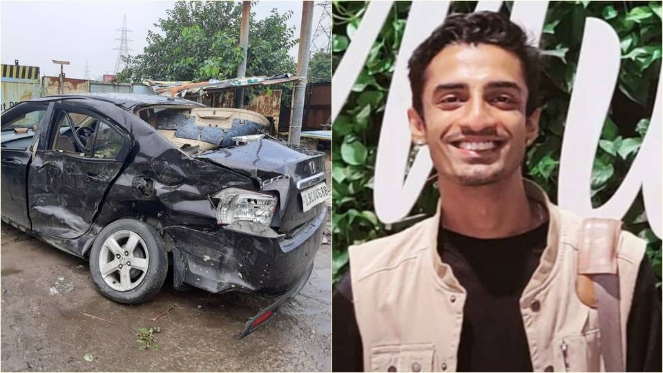 Young man in car dies due to collision with unknown vehicle