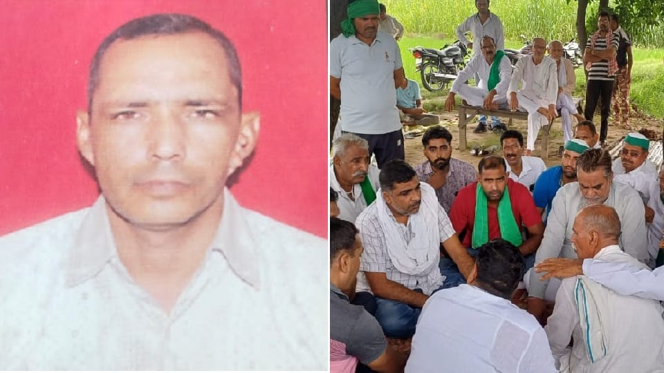 Farmer sitting on strike in Amroha s Kubi dies of heart attack