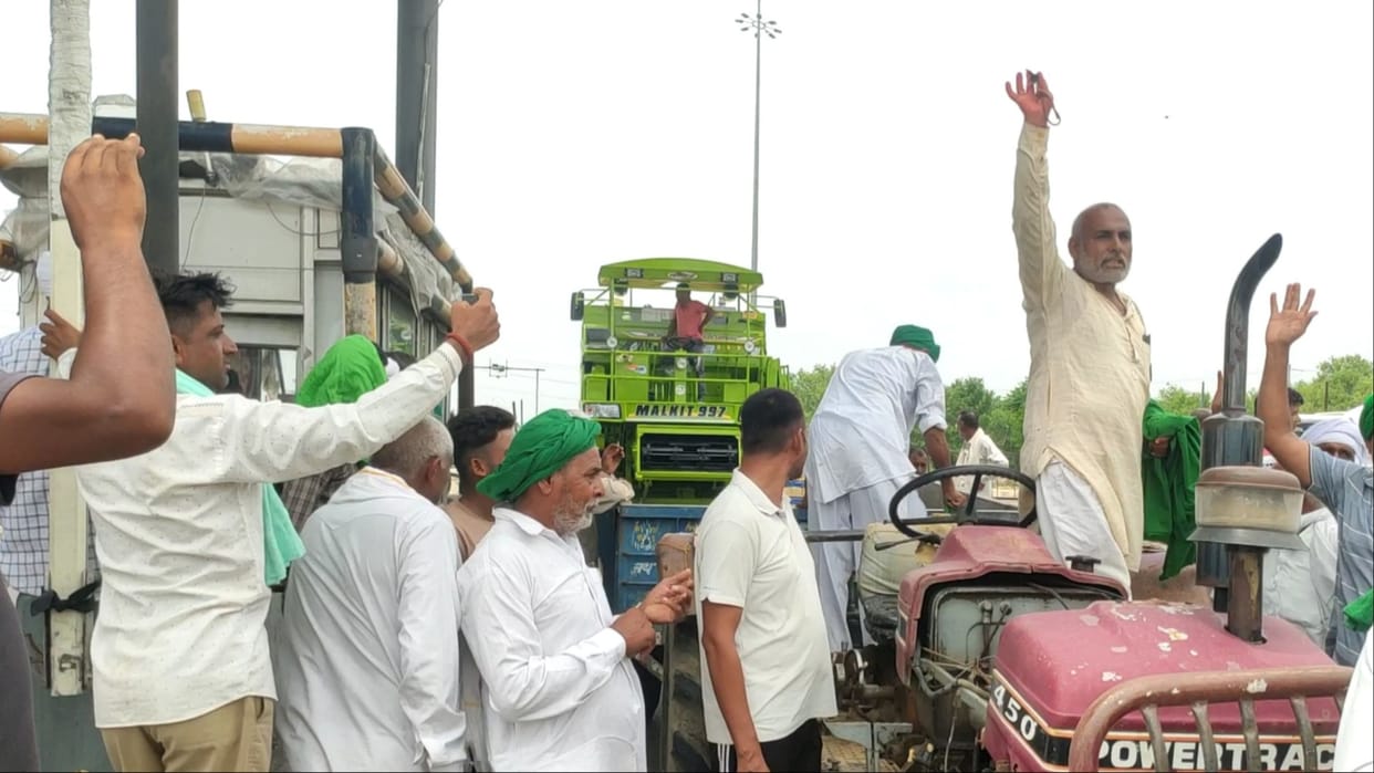 Haryana: BKU made Khatkar toll free indefinitely