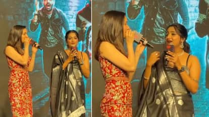 Shraddha Kapoor Sing Aaj Ki Raat song At Stree 2 Promotion Fans Reaction goes viral video rajkummar rao