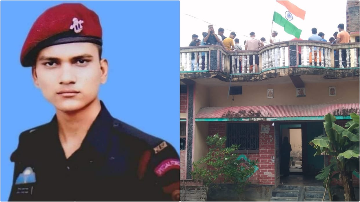 Bihar News: Saran's son Deepak Kumar martyred in Anantnag, Jammu and Kashmir