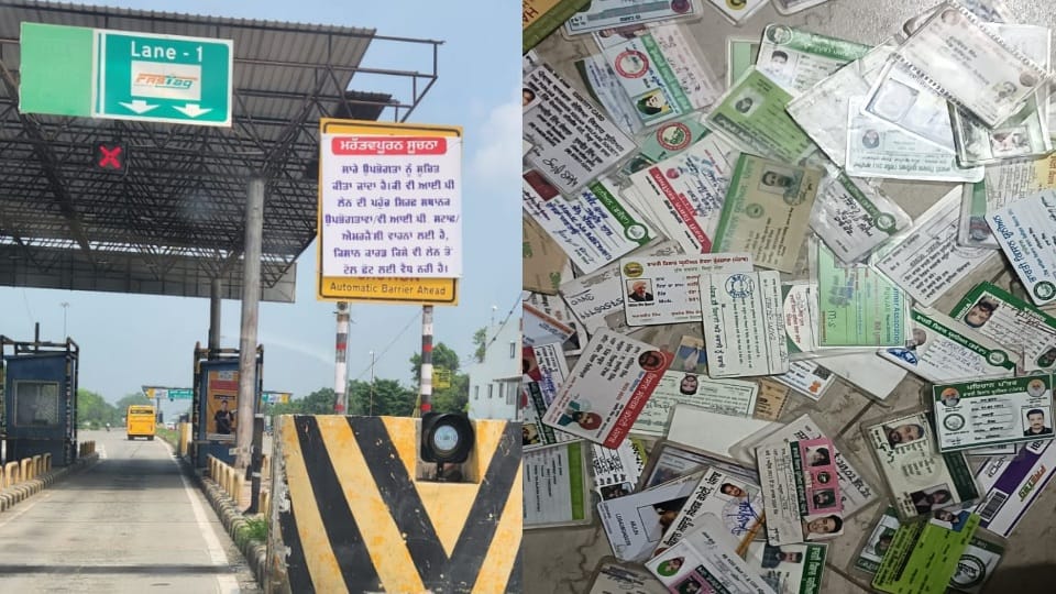 No discount on Kisan Card at toll plazas in Punjab toll will have to be paid