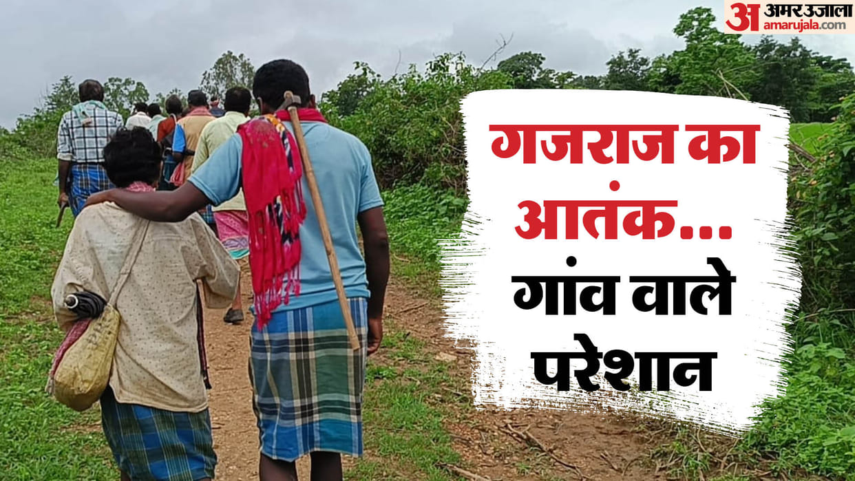 Villagers protest in the forest against encroachment in Jashpur