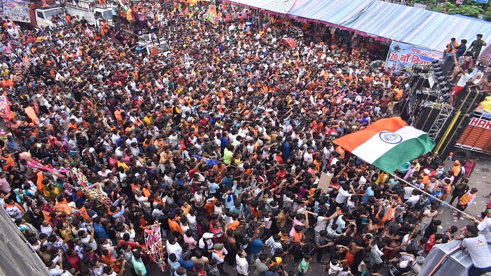 Up News Sawan 2024 A Spectacle of Enthusiasm Devotion in Moradabad Check photos