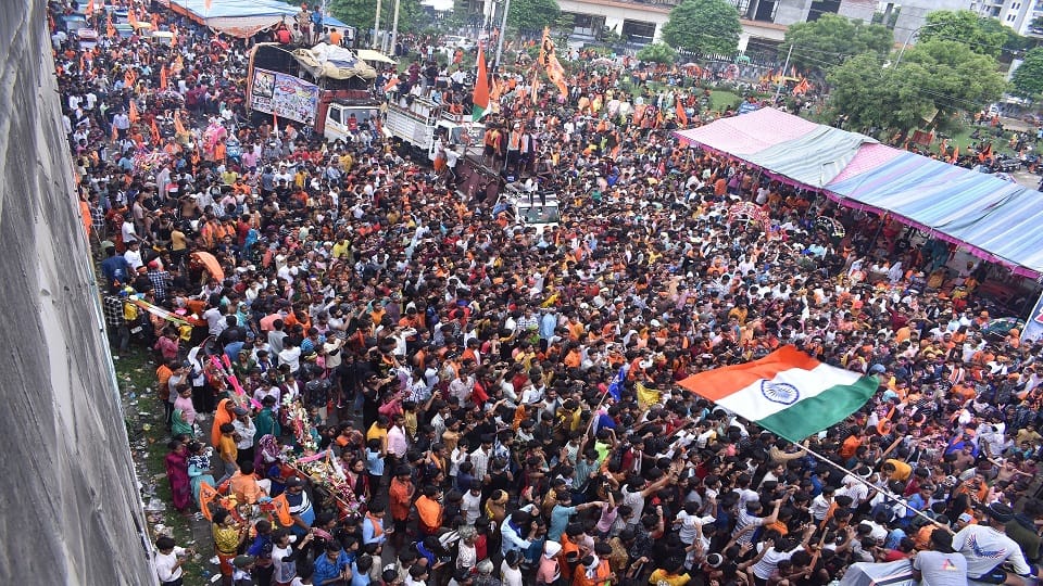 Up News Sawan 2024 A Spectacle of Enthusiasm Devotion in Moradabad Check photos
