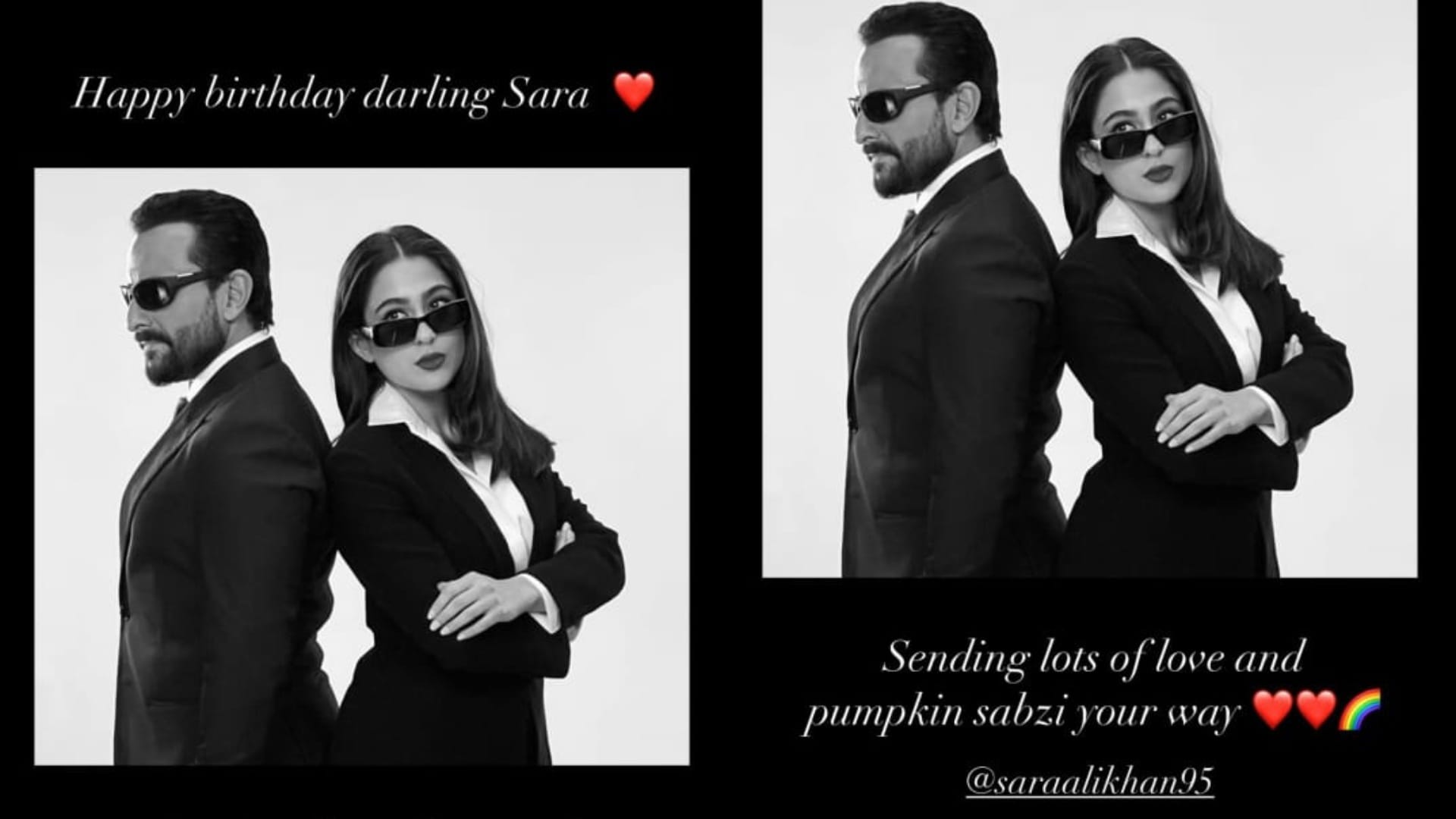 Kareena Kapoor Khan wishes sara ali khan on his 29th birthday sending love and pumpkin in gift