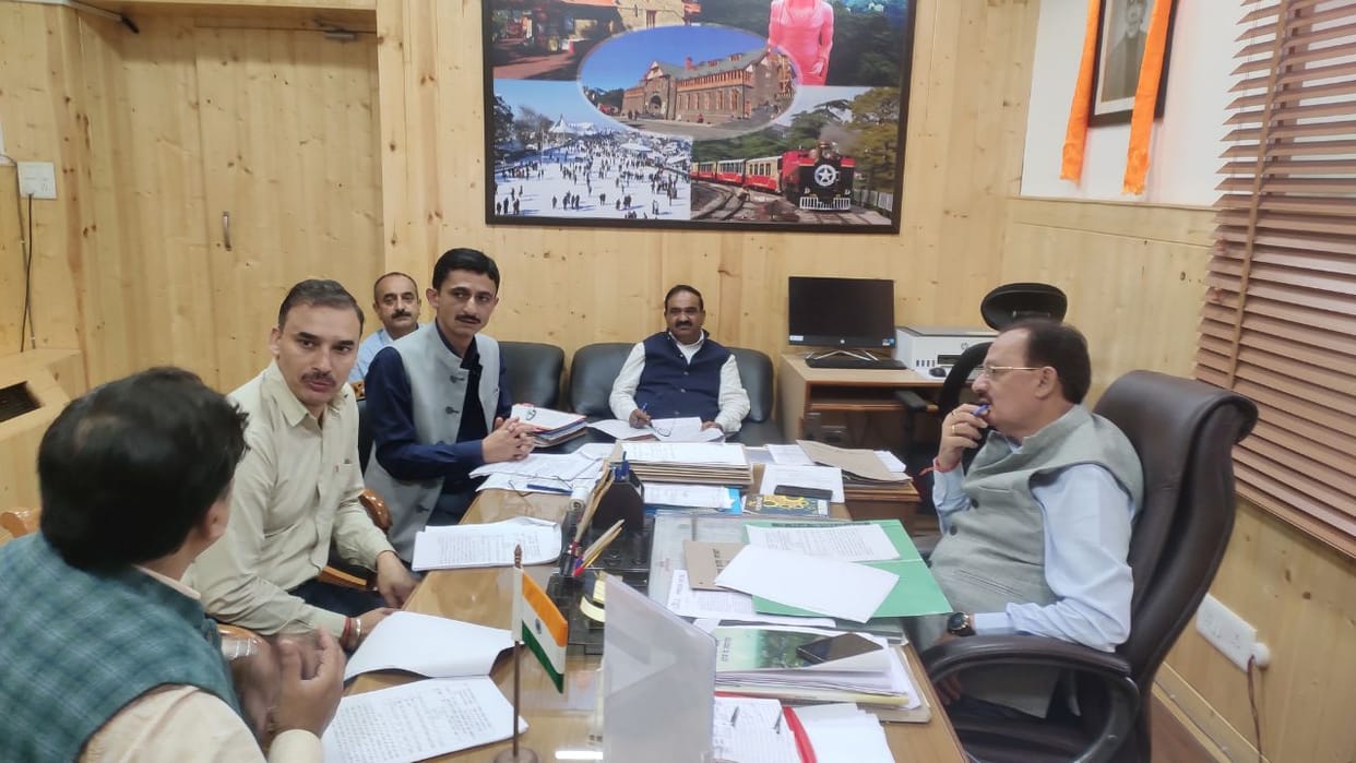 242nd meeting of the Board of Directors of Khadi and Village Industries Board in Shimla