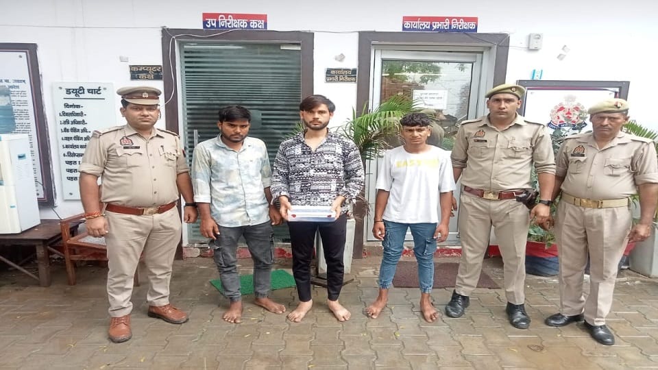 Police arrested the three attackers who opened fire on the history-sheeter in Saresham dense market
