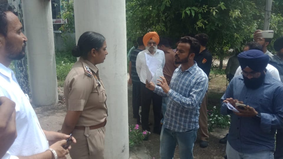 Family upset with immigration agent climbed on water tank in Ludhiana
