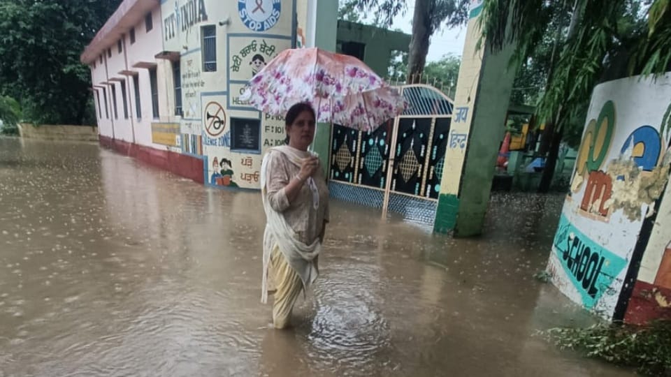 13 schools in Ropar's Block Sri Anandpur Sahib have been closed due to rain