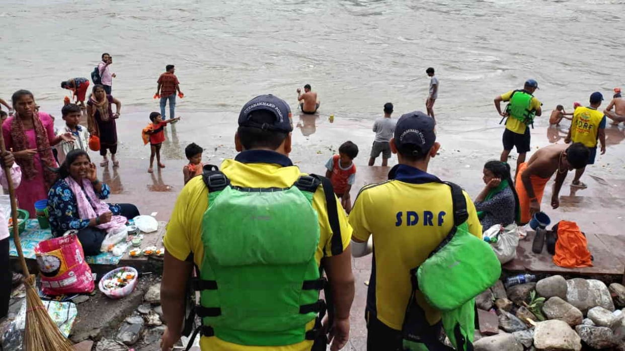 Woman from UP drowned in the river near Janaki Setu Rishikesh Uttarakhand news