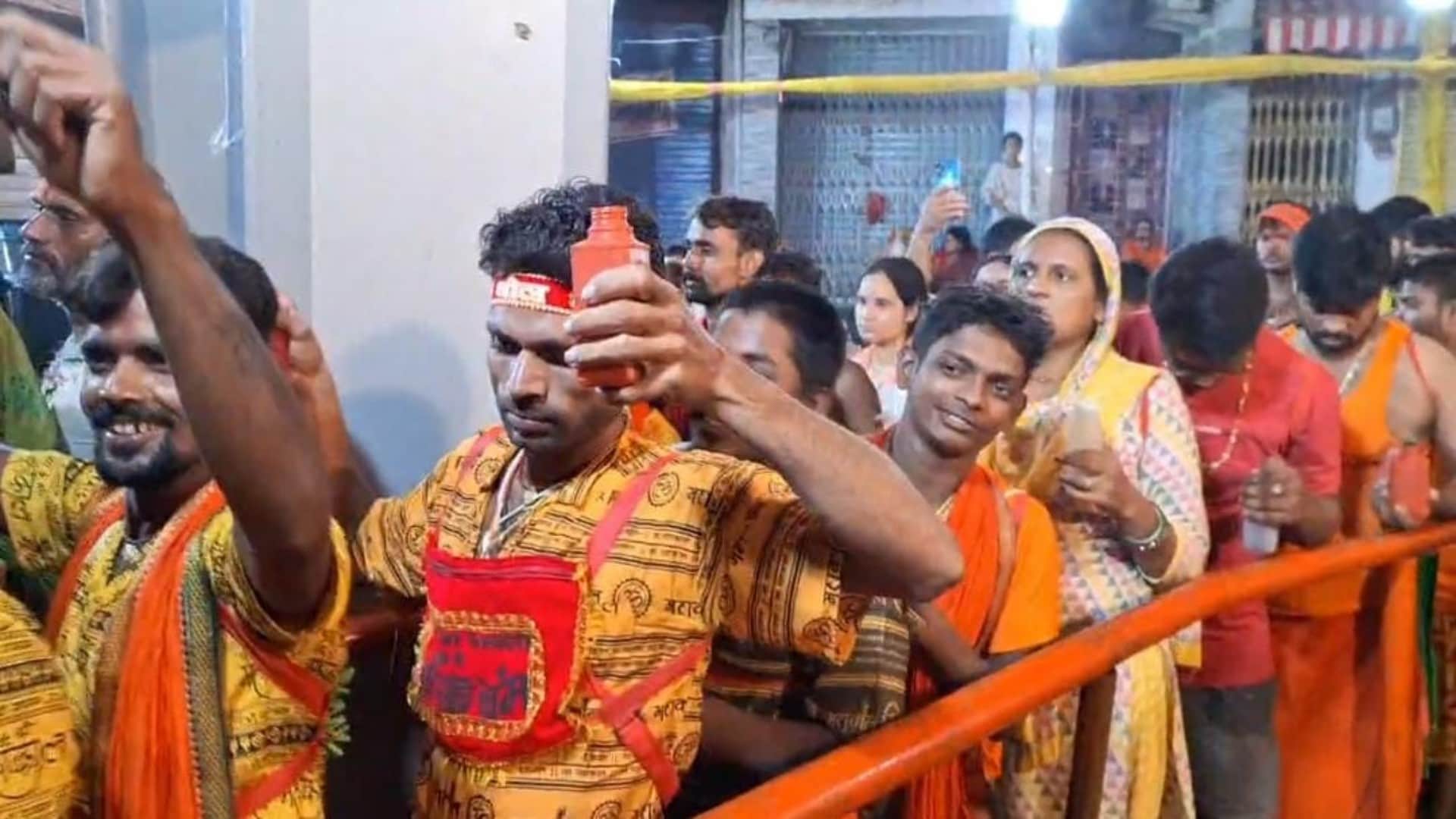 Sawan 2024: So far 1.5 lakh devotees have performed Jalabhishek of Baba Garibnath on fourth Monday