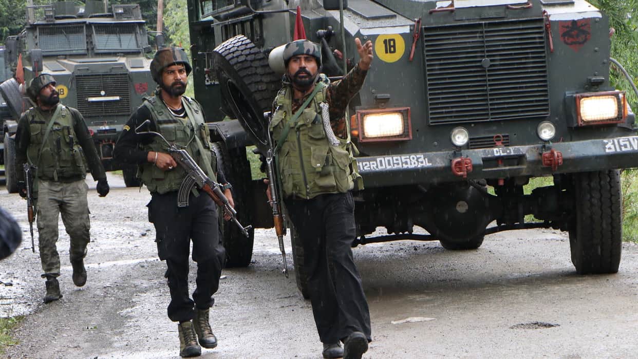 Encounter between security forces and terrorists in Udhampur many terrorists killed search operation underway
