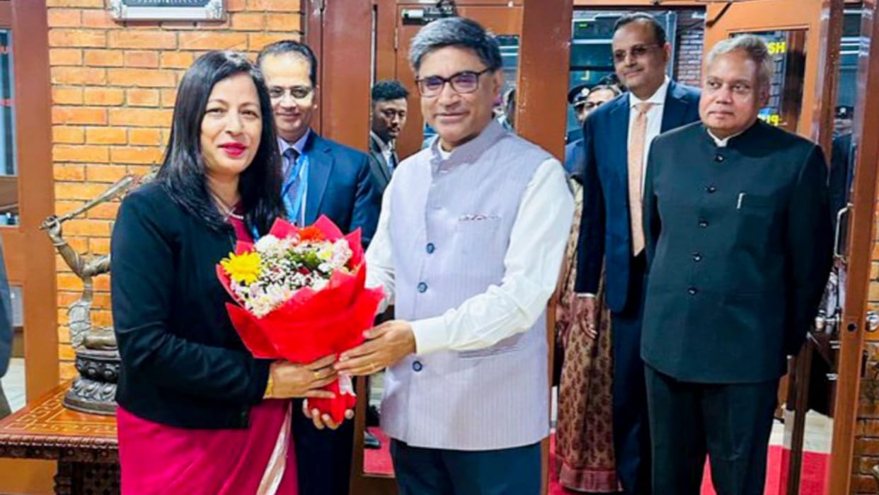 FS Misri meets Nepalese counterpart; discusses bilateral ties and economic cooperation