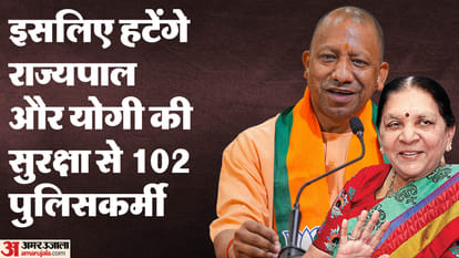UP News 102 policemen deployed for security of Governor and Chief Minister will be removed