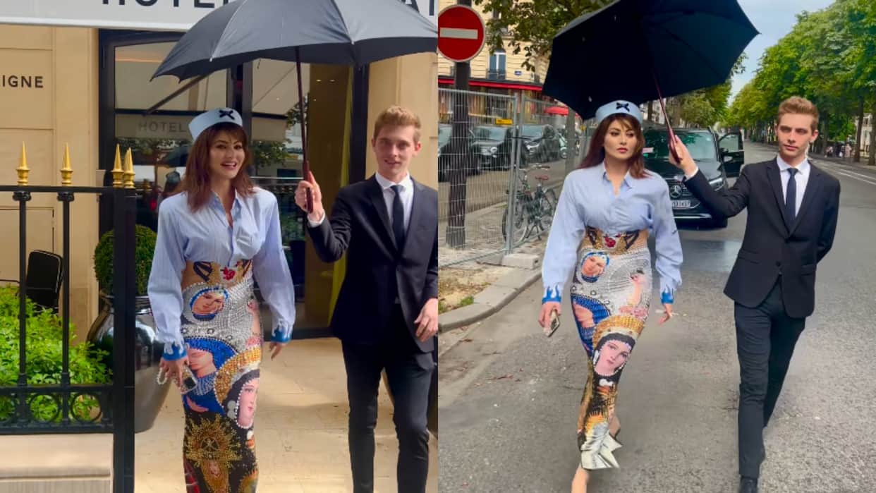 Urvashi Rautela caught in trouble for wearing Mother Mary dress in Paris Olympic 2024 later apologizes