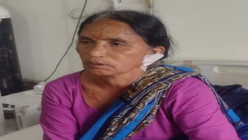 Jewelery was stolen from an old woman in a cask of salt almora