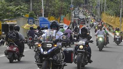 Amar Ujala Maa Tujhe Pranam tiranga rally in Dehradun Celebration Independence Day Uttarakhand