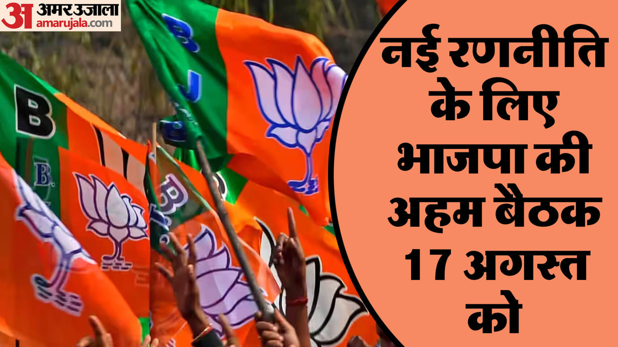 BJP Meeting: General election results appointment of working president will be discussed