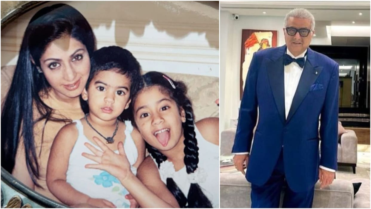 Boney Kapoor remembered late actor Sridevi on her birth anniversary shares throwback photos says my Jaan