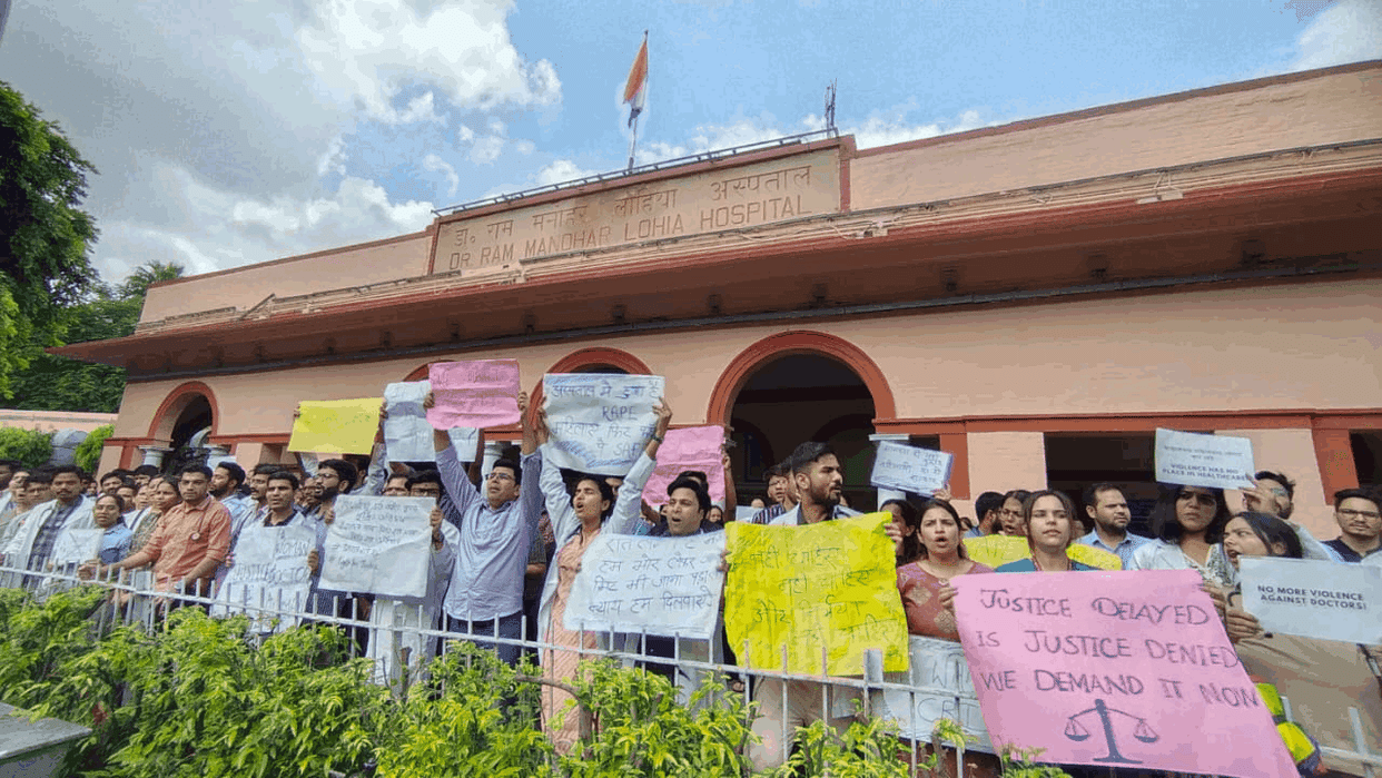 Delhi Doctor Strike Second day live update against  murder of Kolkata woman doctor