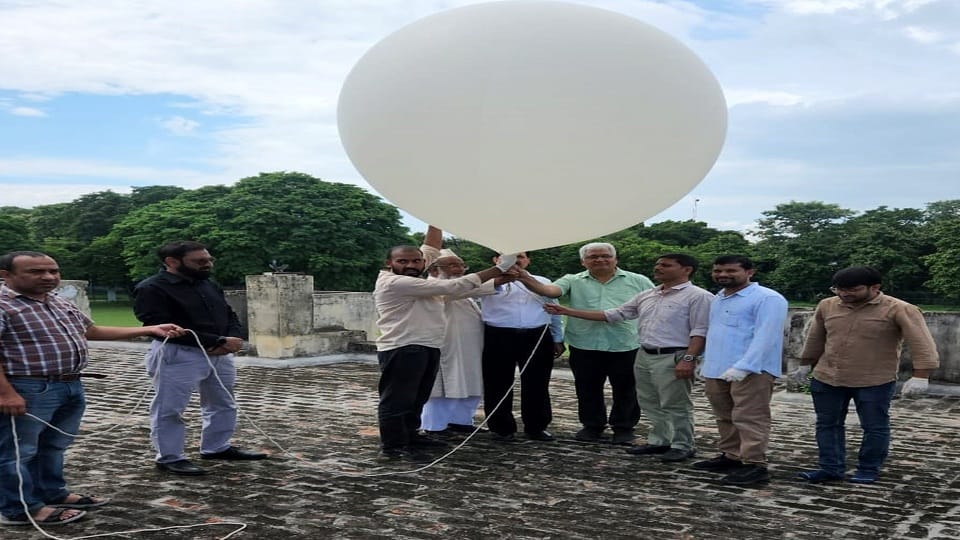 AMU releases third weather balloon