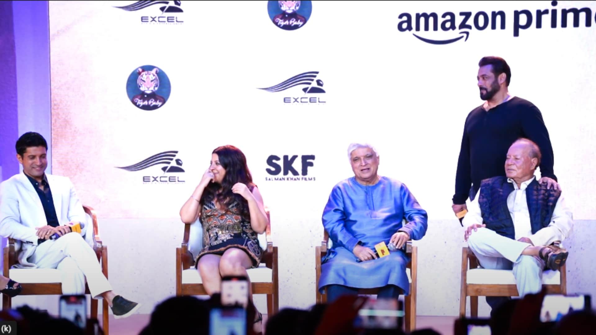 Javed Akhtar says Salman Khan was shy kid Arbaaz Khan was regular seducer in Angry Young Men trailer launch