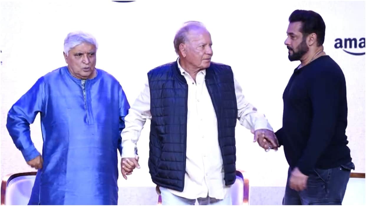 Javed Akhtar says Salman Khan was shy kid Arbaaz Khan was regular seducer in Angry Young Men trailer launch