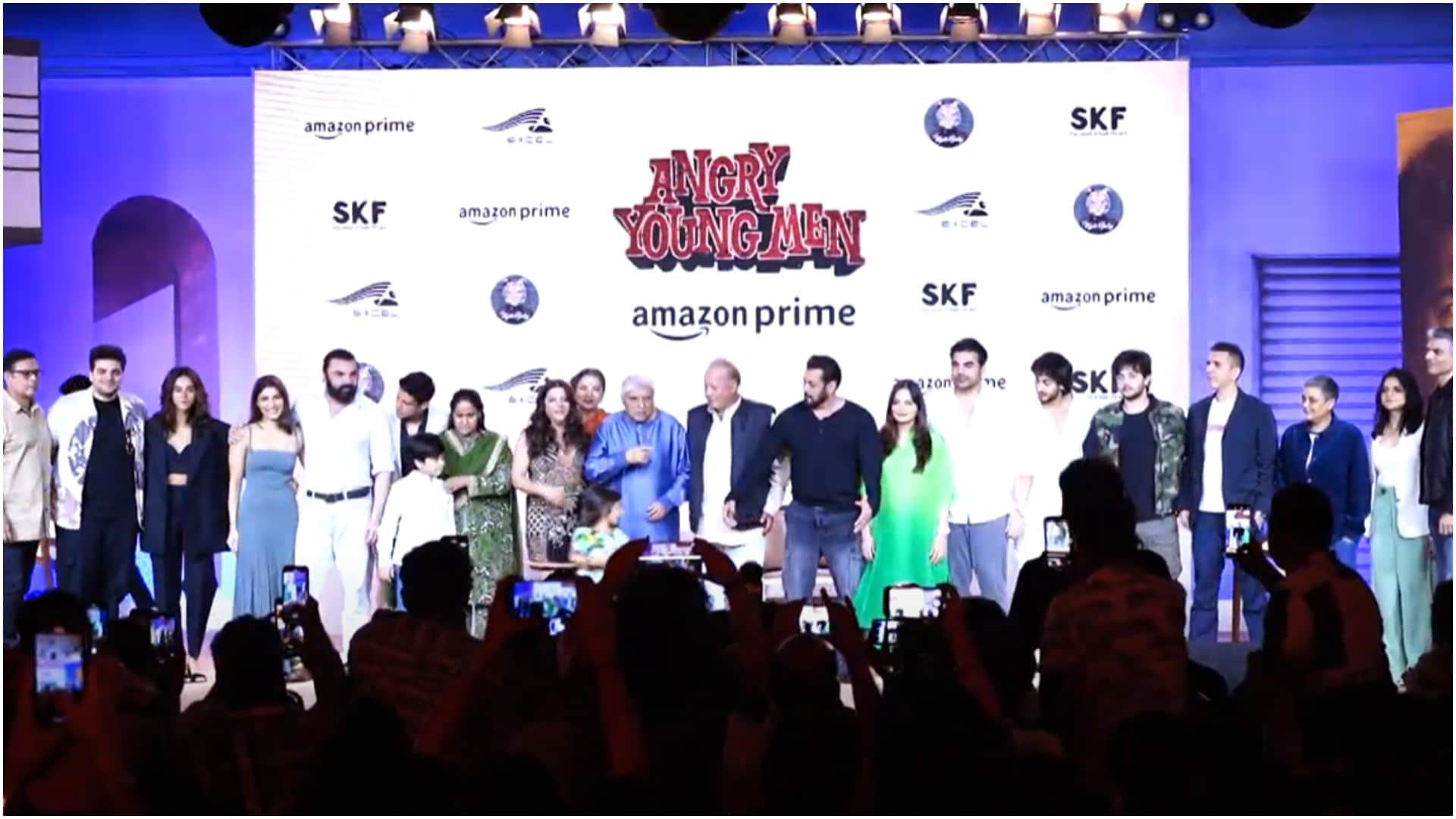SALMAN KHAN AT TRAILER LAUNCH OF ANGRY YOUNG MEN SERIES FANS PRAISING ACTOR FOR THIS REASON