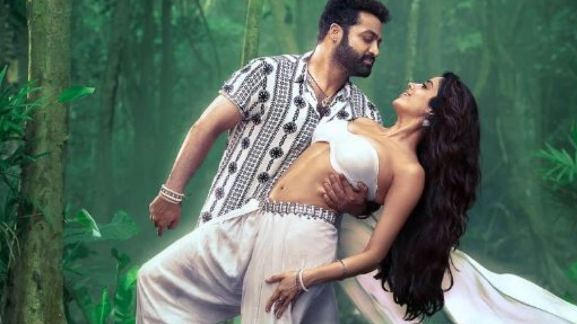 Devara teaser release makers shares glimpse of saif Ali Khan villainous look on his birthday from Jr NTR film