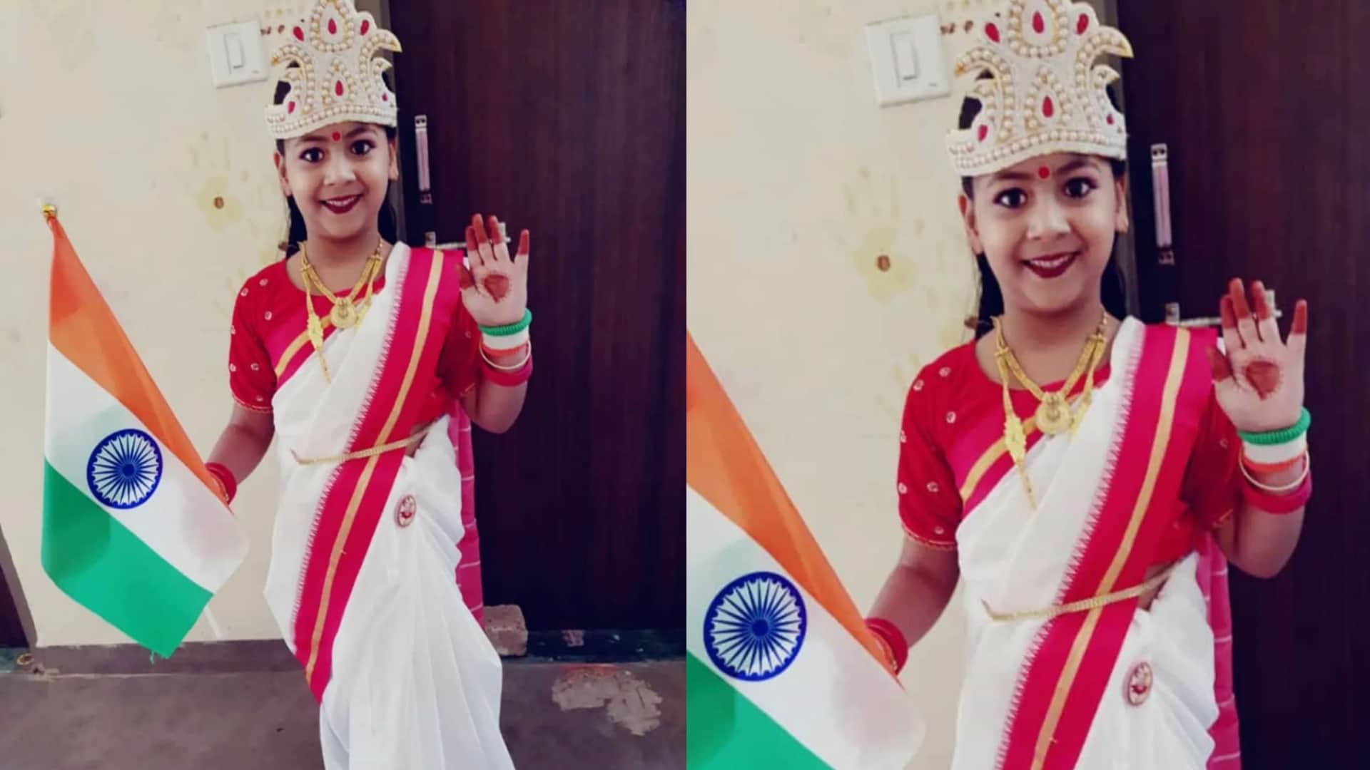 Independence Day Special Dress for kids creative ideas fancy dress competition for kids