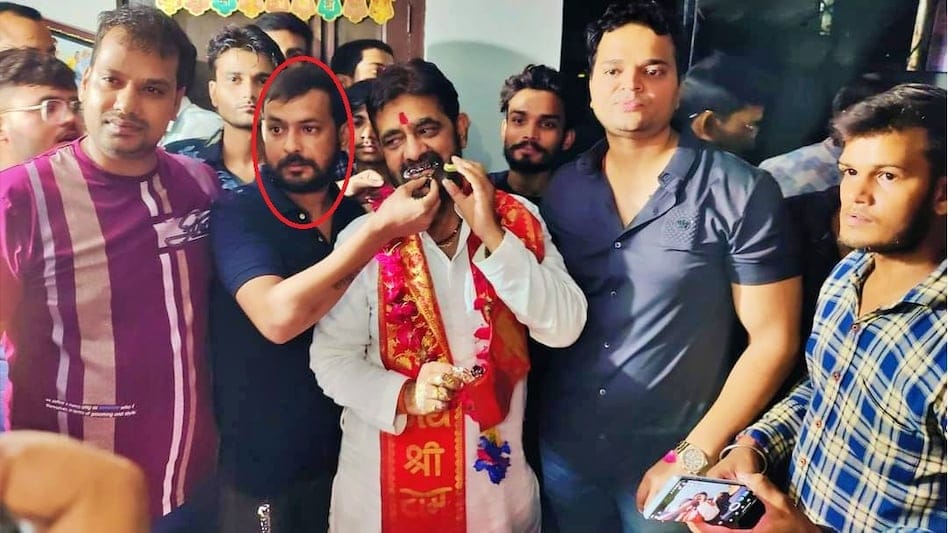 Many criminals attended the birthday party of BJP district president, police started investigating the case