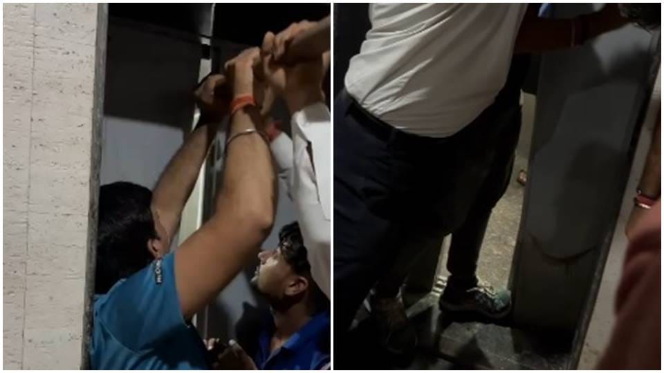 Teenager stuck in the lift of a society in Greater Noida for 90 minutes