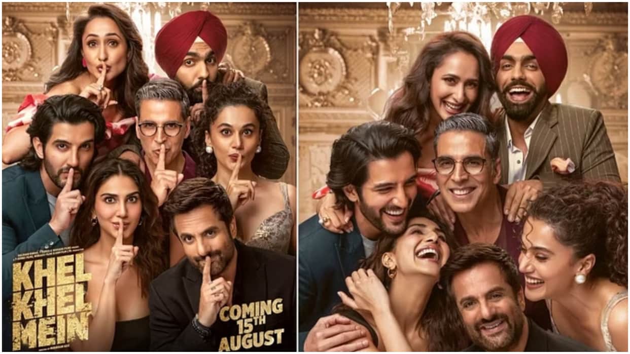 Khel Khel Mein Akshay Kumar admits he can not live without his phone and Fardeen Khan has dating app in his p