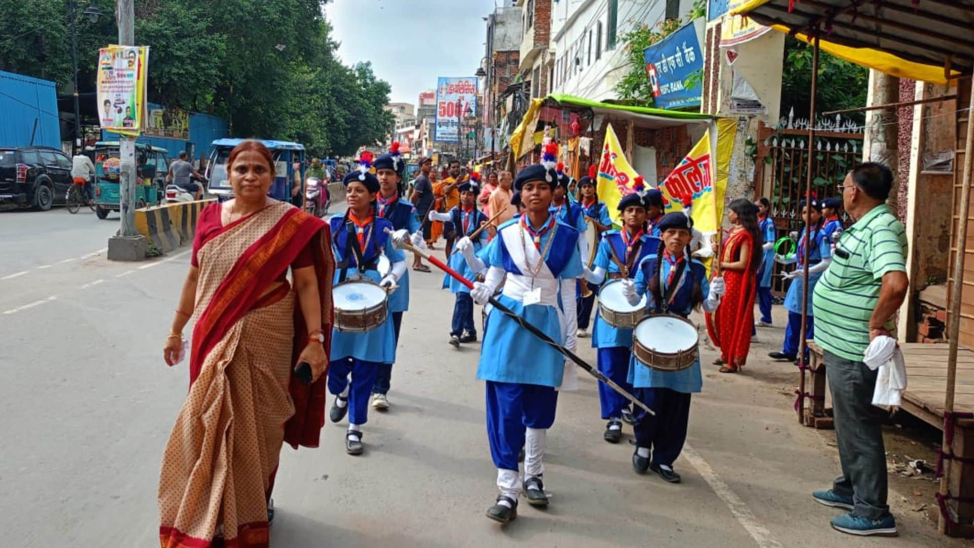 Maa Tujhe Pranam rally took place amidst mesmerizing presentations from Queens Inter College