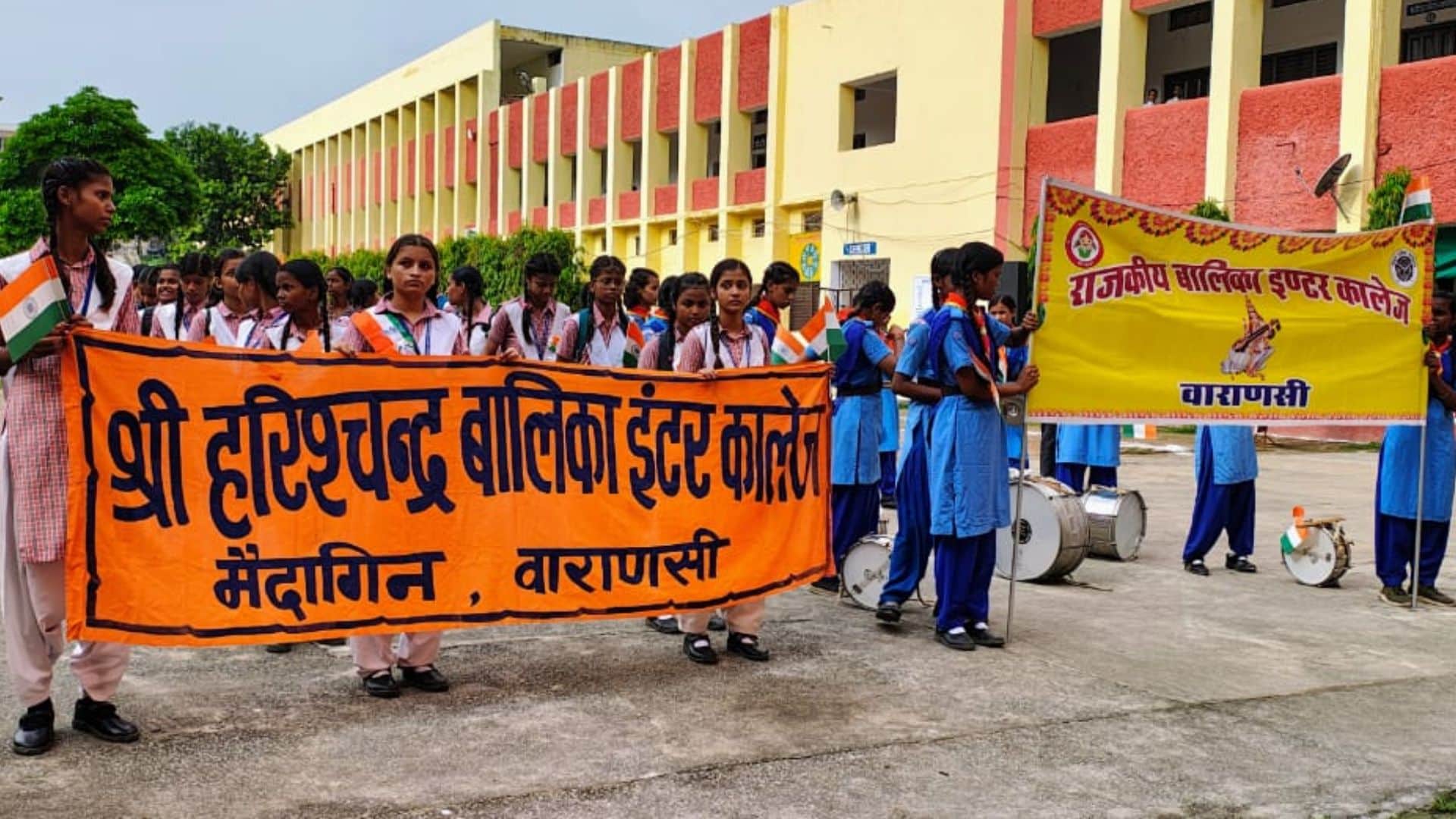 Maa Tujhe Pranam rally took place amidst mesmerizing presentations from Queens Inter College