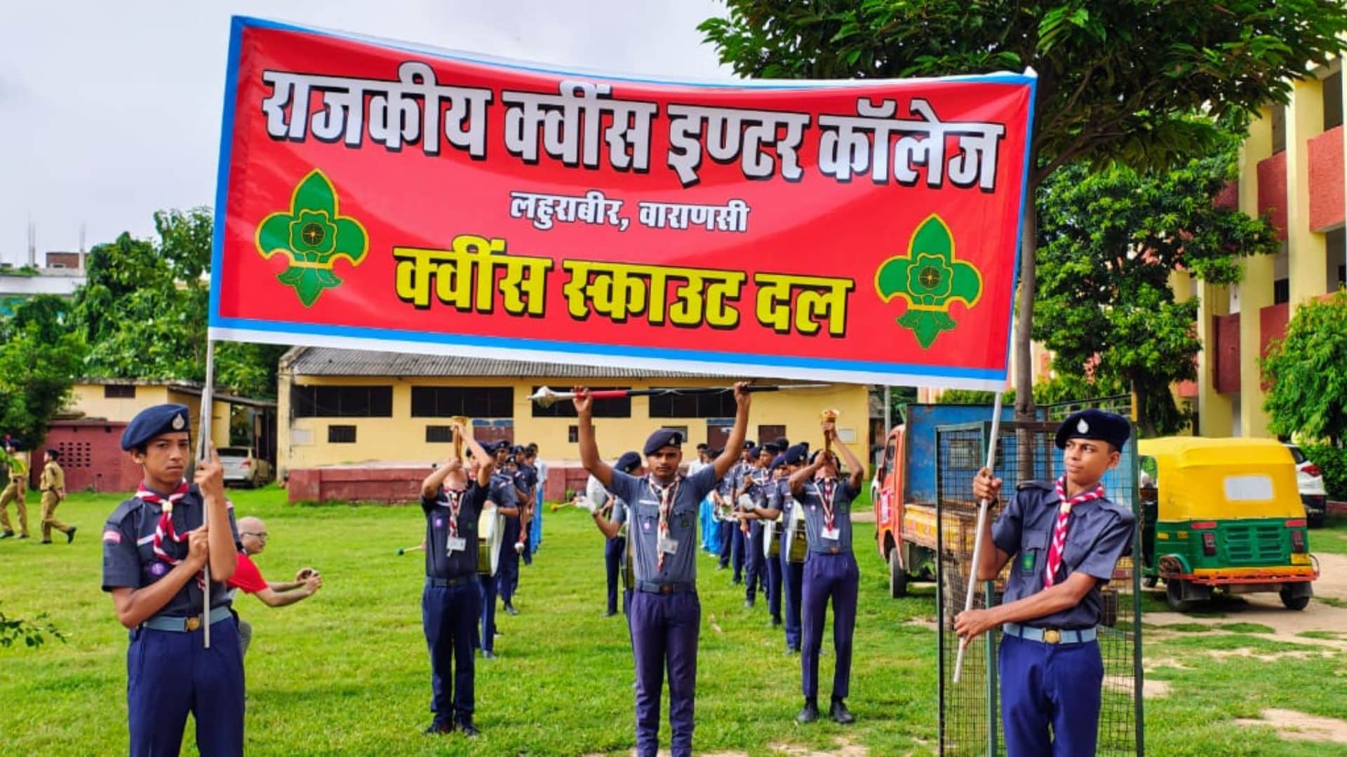 Maa Tujhe Pranam rally took place amidst mesmerizing presentations from Queens Inter College