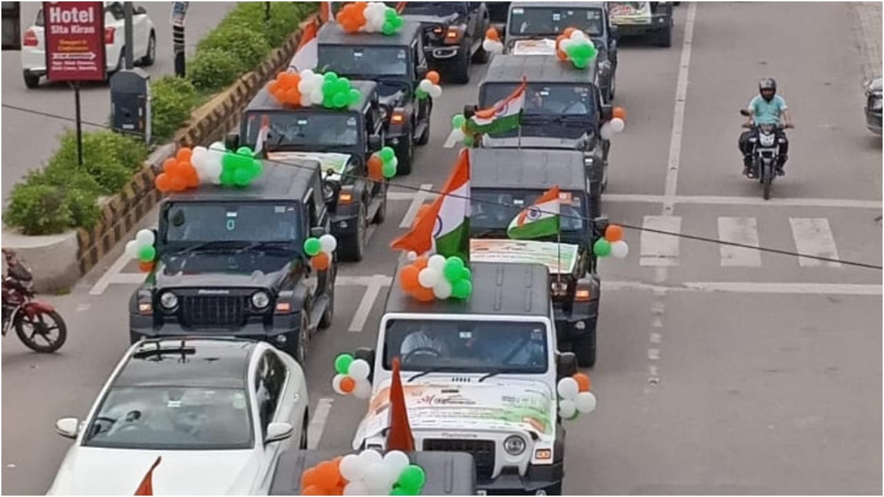 Maa Tujhe Pranam begins with Tiranga Rally in Bareilly
