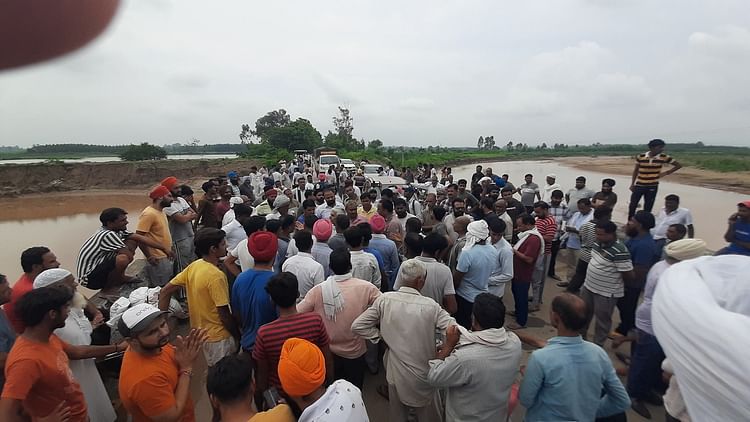 Haryana: यमुनानगर में तटबंध से राहत की बजाए मिली आफत, सोम व पथराला के पानी से 500 एकड़ फसल बर्बाद