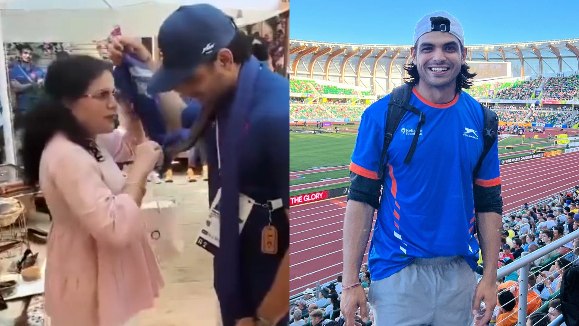 Manu Bhaker Reacts on Neeraj Chopra post for Hand Fracture and 2024 Season, wishes him speedy recovery