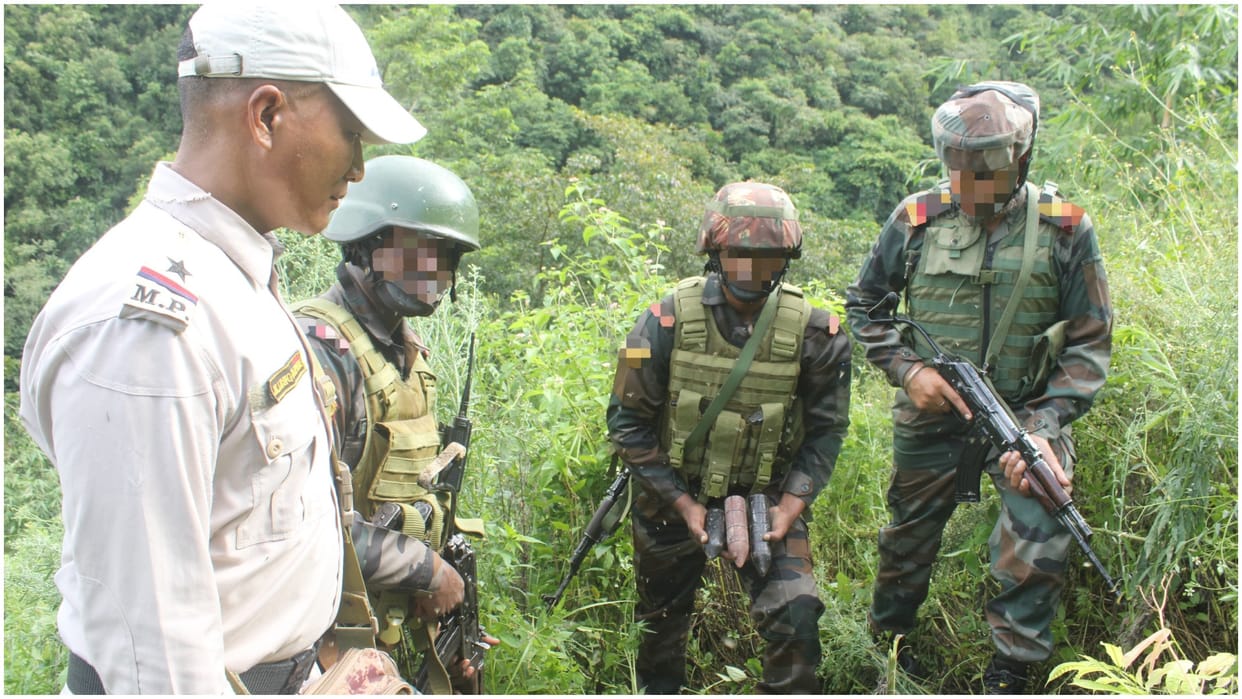 Manipur: Huge amount of weapons recovered in joint operation; Army and police take major action