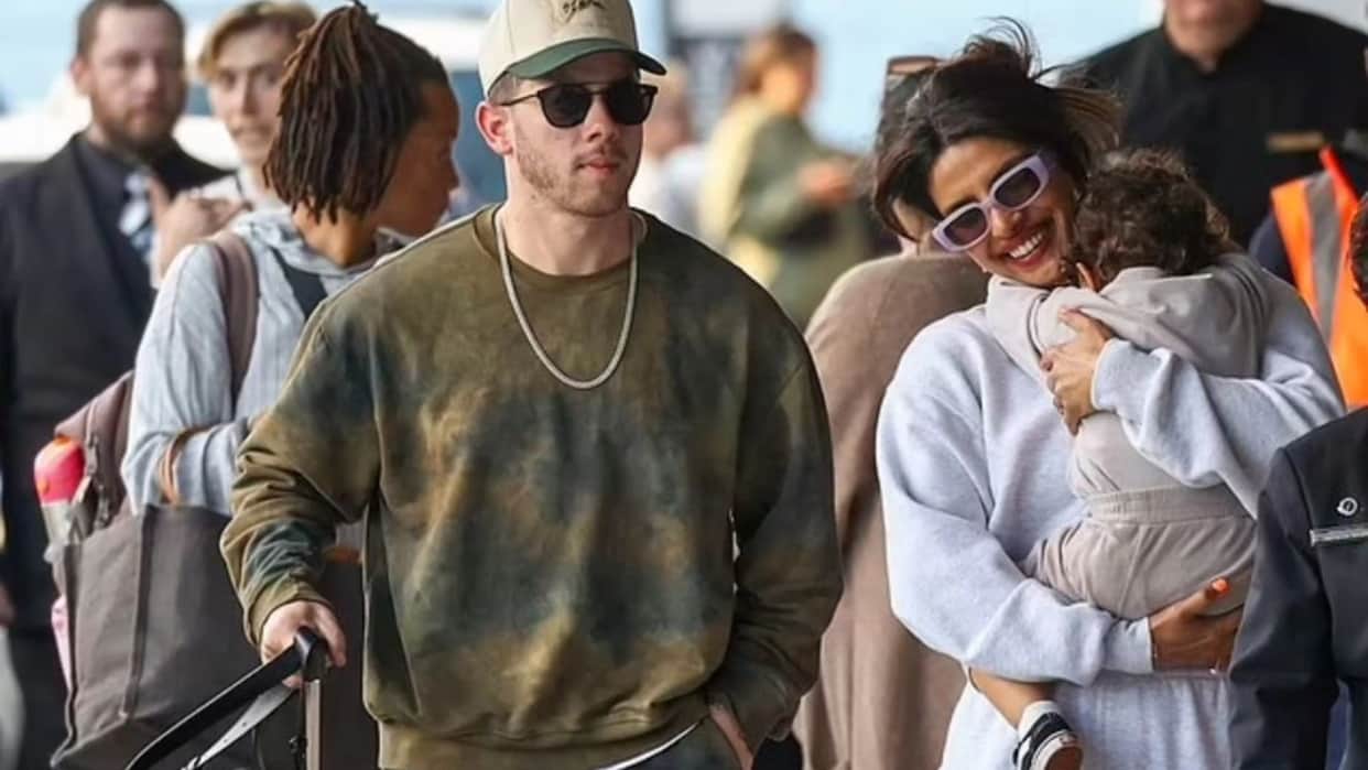 Priyanka Chopra completed the bluff shooting return los angeles Nick Jonas Malti She is daddy girl mommy world