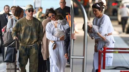 Priyanka Chopra completed the bluff shooting return los angeles Nick Jonas Malti She is daddy girl mommy world